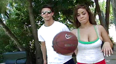 Glorious brunette Chavon Taylor and man bang wildly