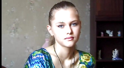 Filthy blonde darling sucks prick on a sports field