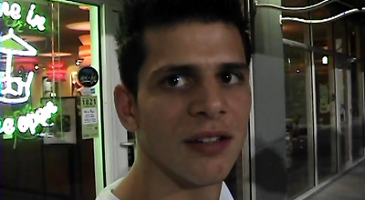 Glamor latin blonde Amanda got her cooter fingered from the back and then she got fucked