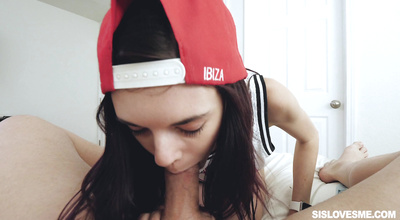 Inviting diva Audrey Grace has her skinny twat thoroughly banged from behind