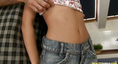 Aroused Sasha Rose is getting fucked the way she wanted